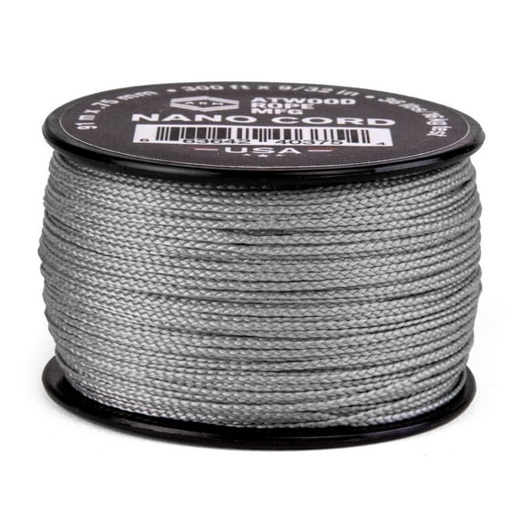 Atwood Rope MFG - .75mm Nano Cord - Grey - 300ft