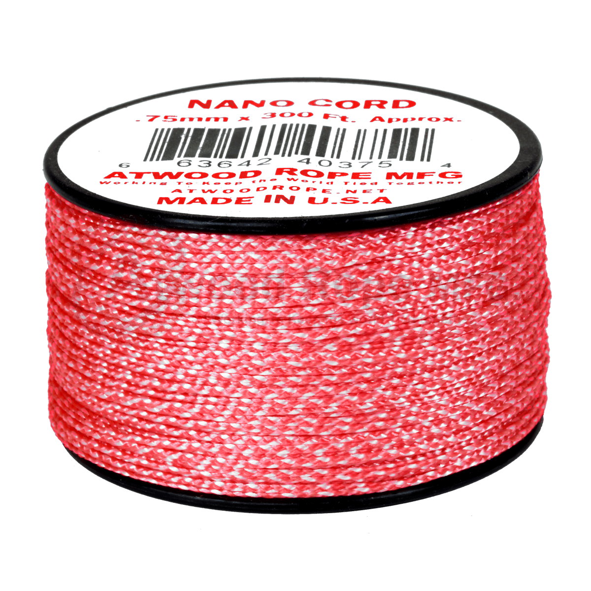 Atwood Rope MFG - .75mm Nano Cord - Teal - 300ft 