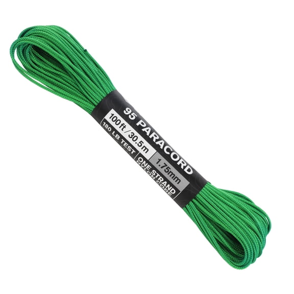 Atwood Rope MFG 95 Paracord - Green - 100ft