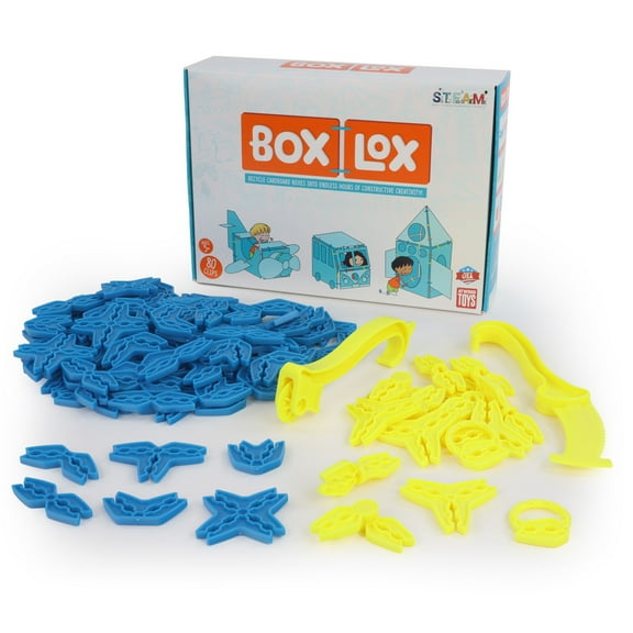 Atwood Toys Box Lox Deluxe - (Blue 98pcs)