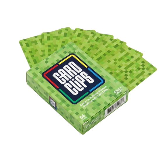 Atwood Toys - Building Cards - Pixel Bitcraft - Green Cards