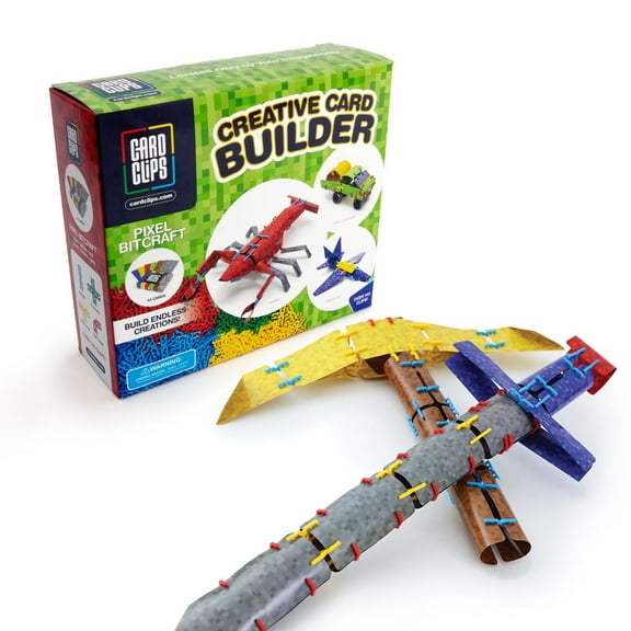 Atwood Toys - Creative Card Builder - Pixel Bitcraft Kit