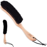 Atzi Hats Hat Brush Clothes Brush for Suits Lint Brush Felt Hat Cowboy Hats Cleaner Lint Roller Wool Cashmere Furniture Pet Hair Cleaning Kit 100% Horsehair Bristle