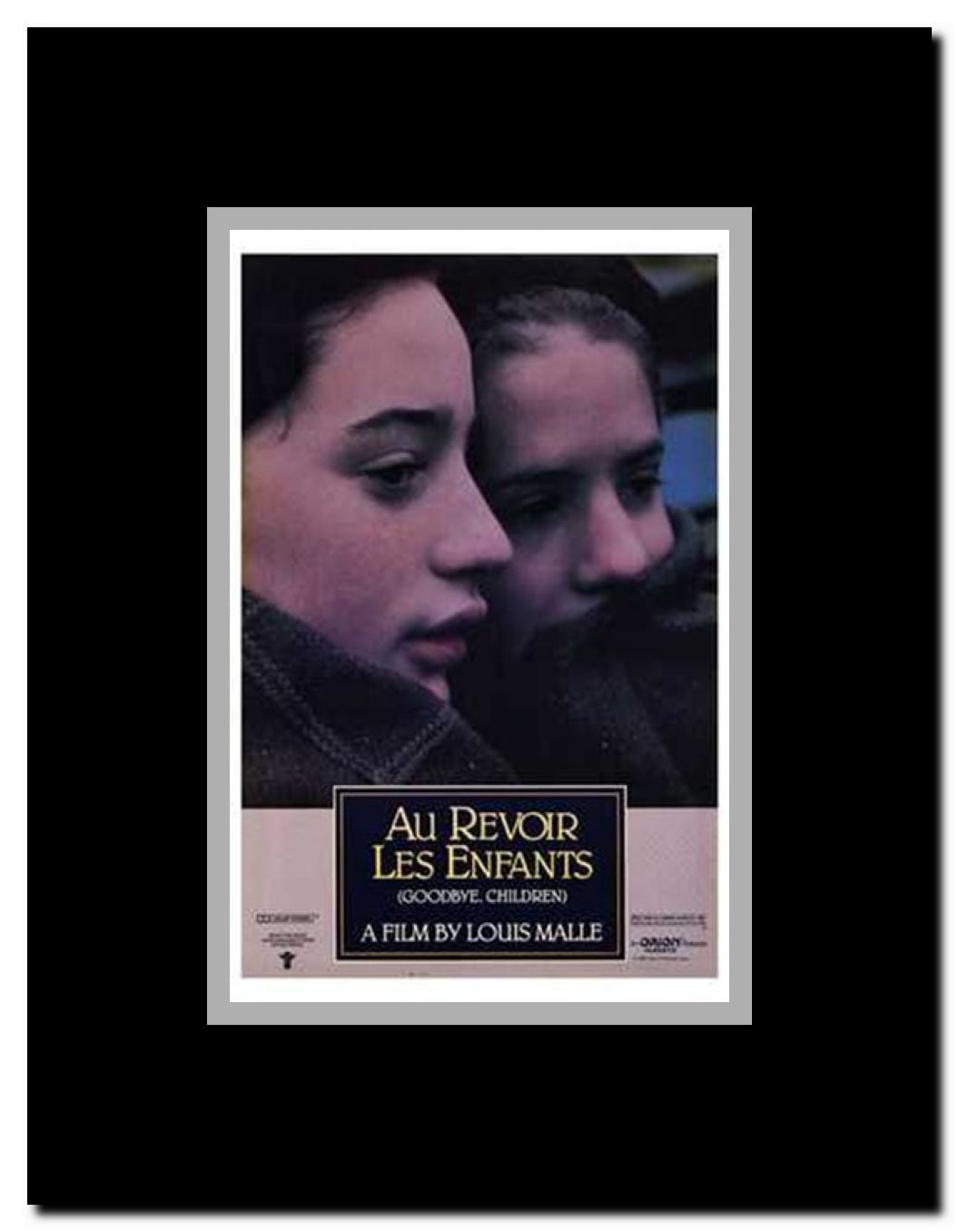 Au Revoir Les Enfants Framed Movie Poster