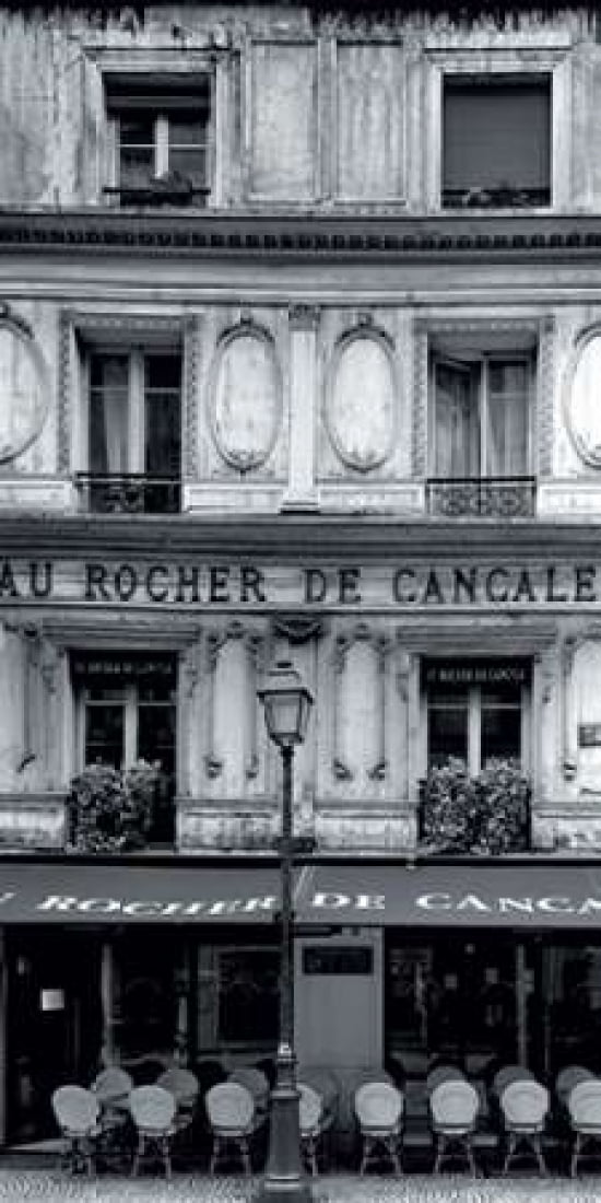 Au Rocher De Cancale Paris Canvas Art - Volker Seding (24 x 48)