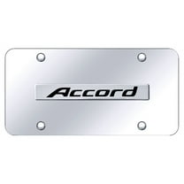 Au-TOMOTIVE GOLD Accord Name Chrome on Chrome Plate