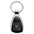 Au-TOMOTIVE GOLD Built Ford Tough Black Teardrop Key Fob - Walmart.com