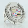 thumbnail image 1 of Au-TOMOTIVE GOLD Cadillac Chrome Trailer Hitch Plug, 1 of 2