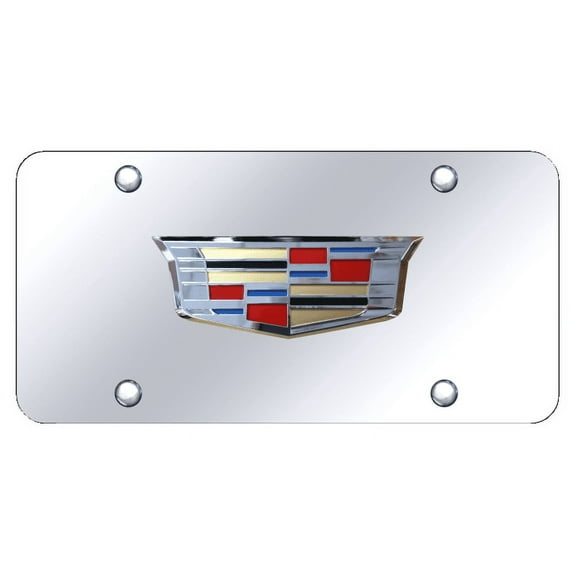 Au-TOMOTIVE GOLD Cadillac (New Crest) Chrome on Chrome Plate