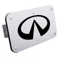 thumbnail image 1 of Au-TOMOTIVE GOLD Class II Trailer Stainless Steel Hitch Plug for Infiniti (Brushed Chrome), 1 of 3