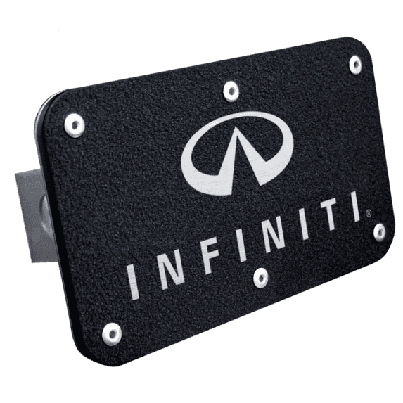 Au-TOMOTIVE GOLD Class II Trailer Stainless Steel Hitch Plug for Infiniti (Rugged Black)