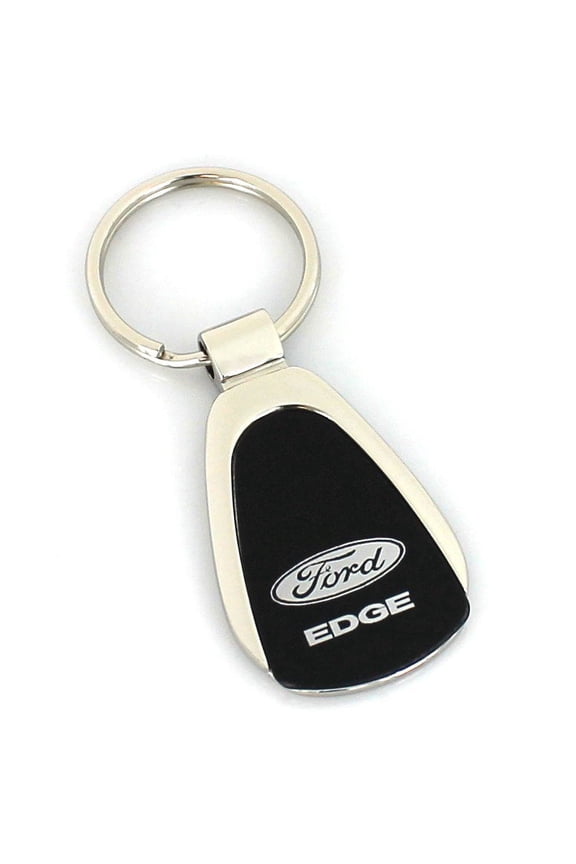 Edge Black Teardrop Key Fob