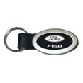 thumbnail image 1 of Au-TOMOTIVE GOLD F-150 Black Oval Leather Key Fob, 1 of 2
