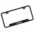 thumbnail image 1 of Au-TOMOTIVE GOLD Jeep Cut-Out Frame - Laser Etched Rugged Black, 1 of 3