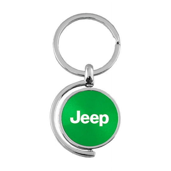 Au-TOMOTIVE GOLD Jeep Green Spinner Key Fob