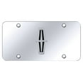 thumbnail image 1 of Au-TOMOTIVE GOLD Lincoln Chrome/Black Logo on Chrome Plate, 1 of 2