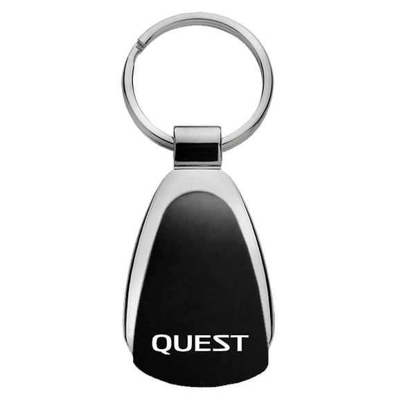 Au-TOMOTIVE GOLD Quest Black Teardrop Key Fob