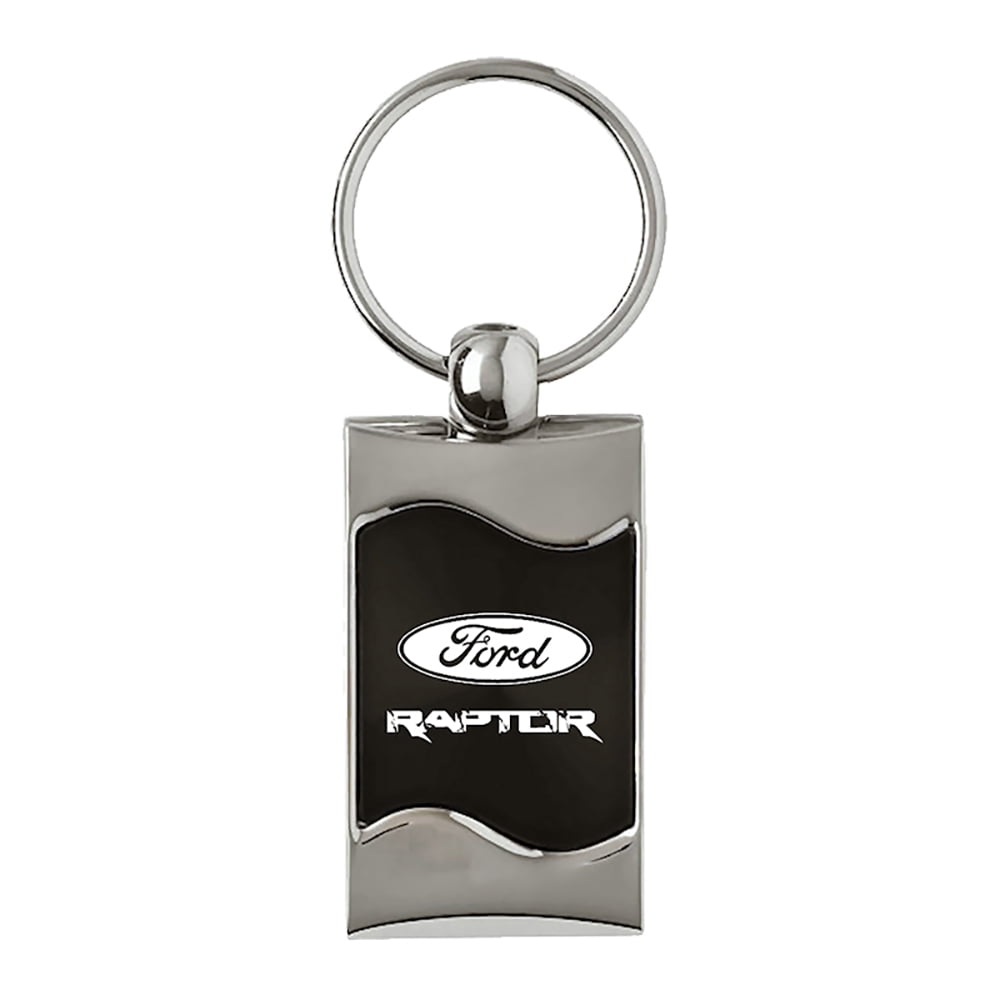 Au-TOMOTIVE GOLD Raptor Rectangular Wave Black Key Fob - Walmart.com