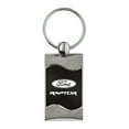thumbnail image 1 of Au-TOMOTIVE GOLD Raptor Rectangular Wave Black Key Fob, 1 of 2