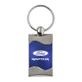 thumbnail image 1 of Au-TOMOTIVE GOLD Raptor Rectangular Wave Blue Key Fob, 1 of 2