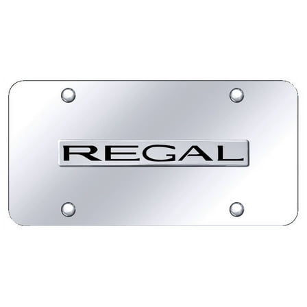Au-TOMOTIVE GOLD Regal Name Chrome on Chrome Plate