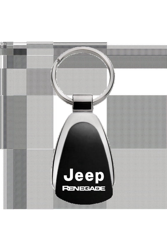 Renegade Black Teardrop Key Fob