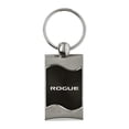 thumbnail image 1 of Au-TOMOTIVE GOLD Rogue Rectangular Wave Black Key Fob, 1 of 2