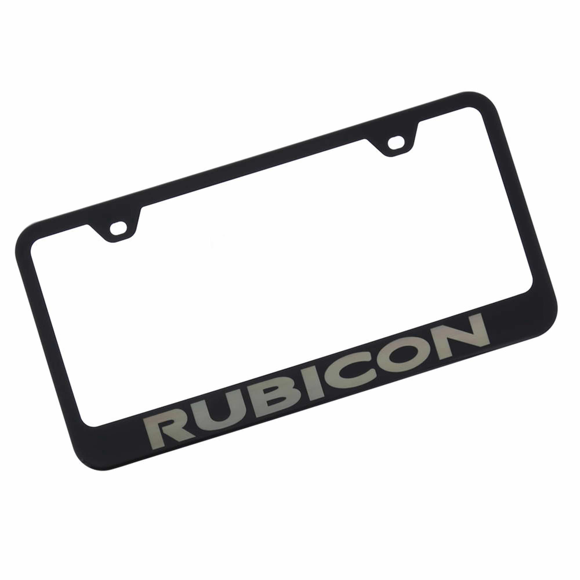 Au-Tomotive Gold Jeep Grand Cherokee License Plate Frame - Laser Etched, Mirrored