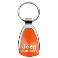 thumbnail image 1 of Au-TOMOTIVE GOLD Rubicon Orange Teardrop Key Fob, 1 of 2