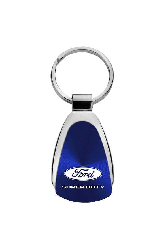 Super Duty Blue Teardrop Key Fob