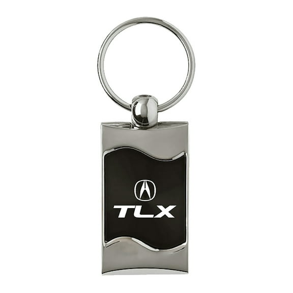 Au-TOMOTIVE GOLD TLX Rectangular Wave Black Key Fob