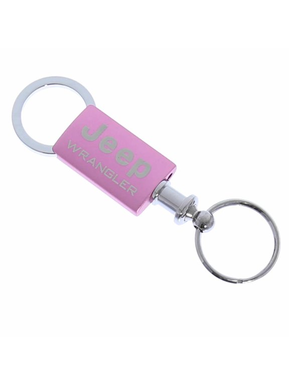 Wrangler Pink Anodized Aluminum Valet Key Fob