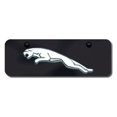 thumbnail image 1 of Au-Tomotive Gold JAG.CBM Jaguar Logo Chrome on Black Mini License Plate, 1 of 1