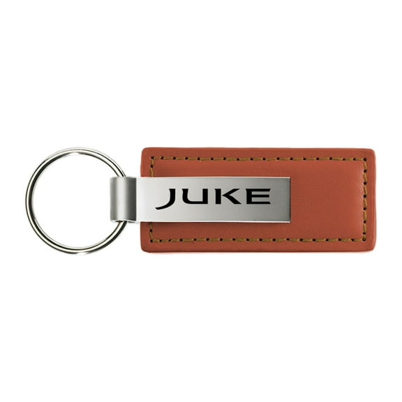 Au-Tomotive Gold KC1541.JUKE Juke Brown Leather Key Fob