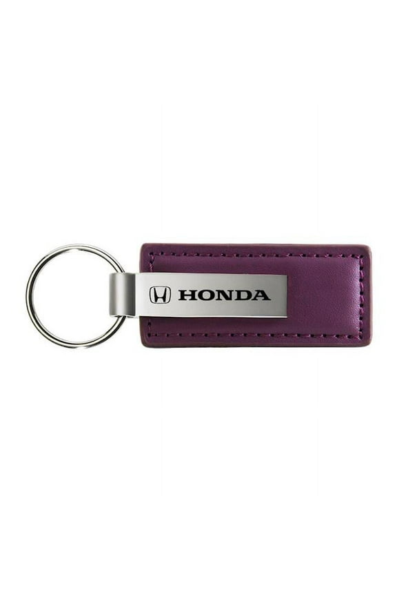 KC1544.HON Honda Purple Leather Key Fob