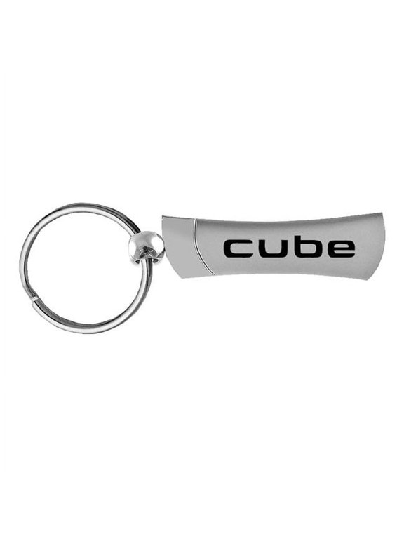 KC1700.CUBE Cube Chrome Blade Key Fob