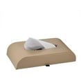 thumbnail image 1 of AuMoHall Black with Beige Tissue Box Cover PU Leather Rectangular Tissue Holder for Home Car Office Decor (NO Paper Towel), 1 of 15
