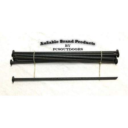 AuSable Brand 24" x 1/2" Uncoated Rebar Trees Landscaping and Garden Stakes (Dozen)