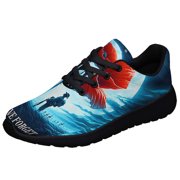 AuStalia Anzac Day LeStWe Forget Shoes Sneakers Black Size 7