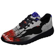 AuStalian Veteran LeStWe Forget Anzac Day AuStalia Shoes Sneakers Black Size 4.5