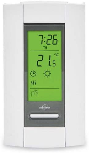 White Programmable Digital Line Voltage Thermostat