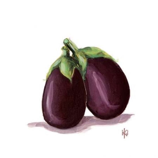 Aubergine Canvas Art - MR (24 x 24)