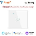 Aubess Wifi Smart Switch No Need Neutral/neutral Wire Smart Light