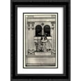 thumbnail image 1 of Aubrey Beardsley 2x Matted 18x24 Black Ornate Framed Art Print 'The Story of Venus and Tannhaeuse, frontispiece', 1 of 2
