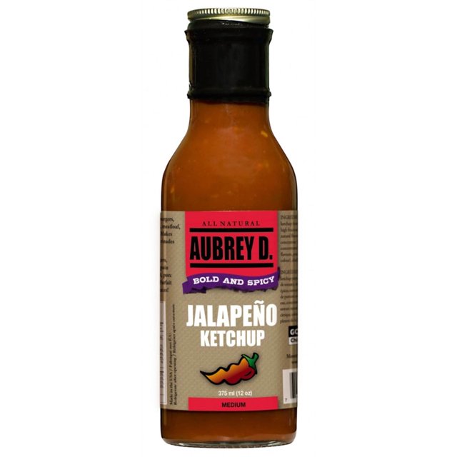 Aubrey D. Jalapeno Ketchup, 375ml