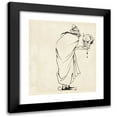 thumbnail image 1 of Aubrey Vincent Beardsley 15x17 Black Modern Framed Museum Art Print Titled - Man with Skull (1892-98), 1 of 5