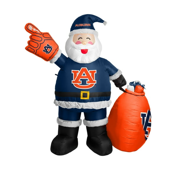 Auburn 7ft Yard Inflatable Santa Claus