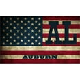 thumbnail image 1 of Auburn AL Alabama Lee County Vintage US Flag Decal Bumper Sticker 3M Vinyl 3" x 5", 1 of 3