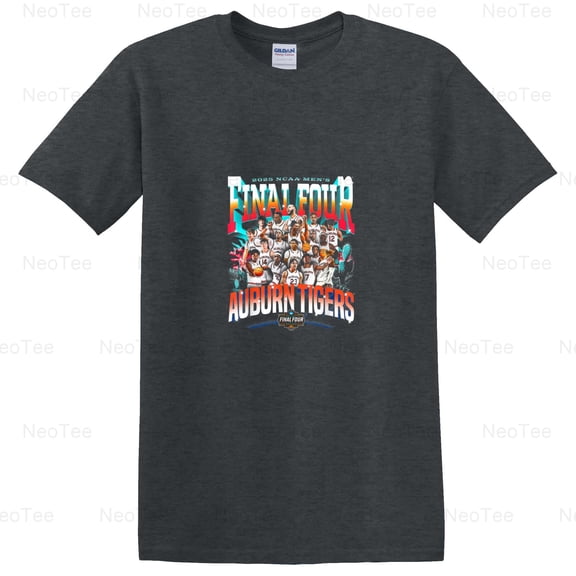 Auburn Final Four 2025 Men’s Basketball NIL T-Shirt Unisex, up to 5XL