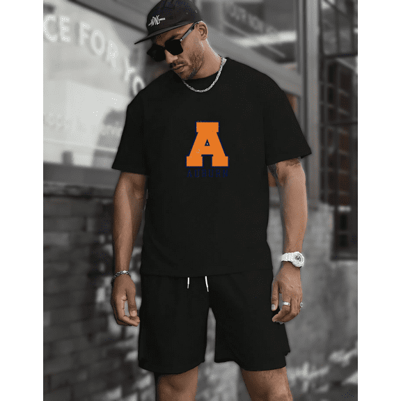 Auburn Old School - Block A, Classic Collegiate Vintage Team Spirit Unisex T-Shirt, up to size 5XL